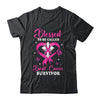 Blessed To Be Called Breast Cancer Survivor Butterfly Pink Shirt & Hoodie | teecentury