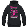 Blessed To Be Called Breast Cancer Survivor Butterfly Pink Shirt & Hoodie | teecentury