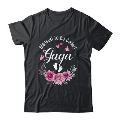 Blessed To Be Called Gaga Women Floral Decor Gaga Shirt & Tank Top | teecentury