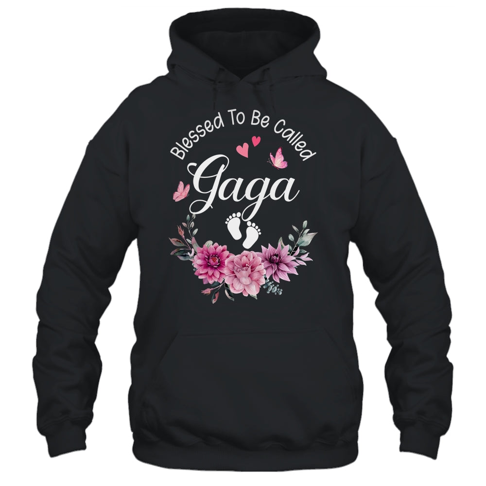 Blessed To Be Called Gaga Women Floral Decor Gaga Shirt & Tank Top | teecentury