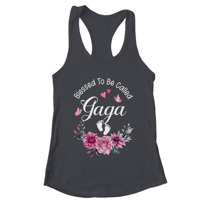 Blessed To Be Called Gaga Women Floral Decor Gaga Shirt & Tank Top | teecentury