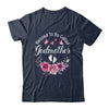 Blessed To Be Called Godmother Women Floral Decor Godmother Shirt & Tank Top | teecentury