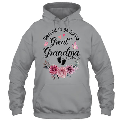 Blessed To Be Called Grandma Floral Grandma Mothers Day Shirt & Tank Top | teecentury