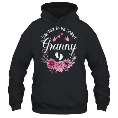 Blessed To Be Called Granny Women Floral Decor Granny Shirt & Tank Top | teecentury