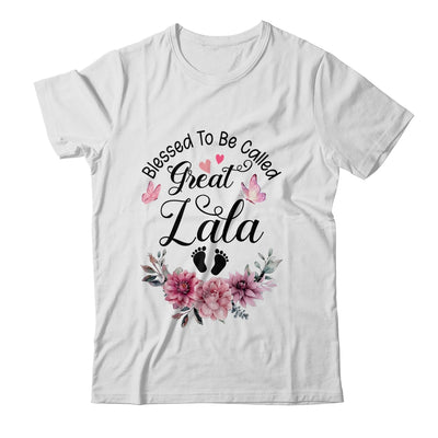 Blessed To Be Called Lala Floral Lala Mothers Day Shirt & Tank Top | teecentury