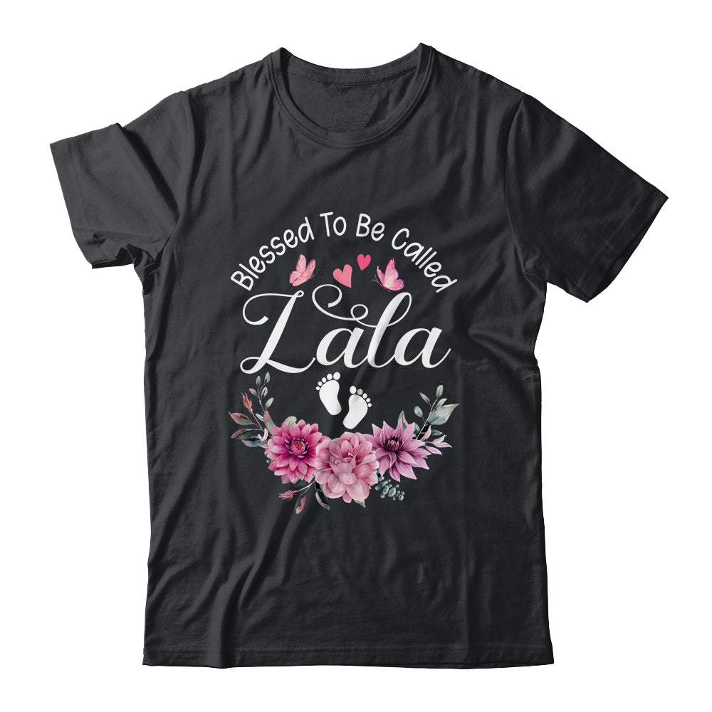Blessed To Be Called Lala Women Floral Decor Lala Shirt & Tank Top | teecentury
