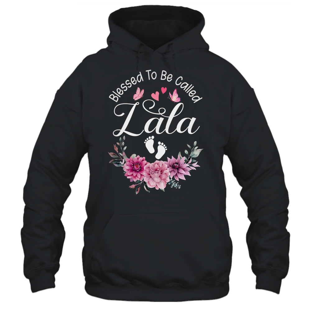 Blessed To Be Called Lala Women Floral Decor Lala Shirt & Tank Top | teecentury