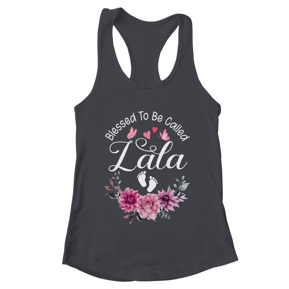 Blessed To Be Called Lala Women Floral Decor Lala Shirt & Tank Top | teecentury