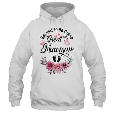 Blessed To Be Called Mawmaw Floral Mawmaw Mothers Day Shirt & Tank Top | teecentury