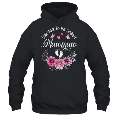 Blessed To Be Called Mawmaw Women Floral Decor Mawmaw Shirt & Tank Top | teecentury
