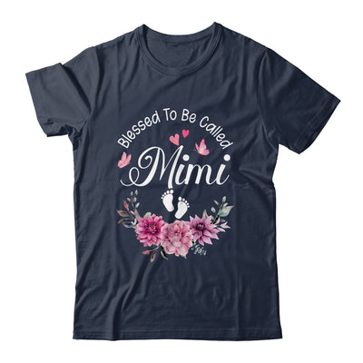Blessed To Be Called Mimi Women Floral Decor Mimi Shirt & Tank Top | teecentury