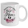 Blessed To Be Called Mom Floral Mom Mothers Day Mug | teecentury