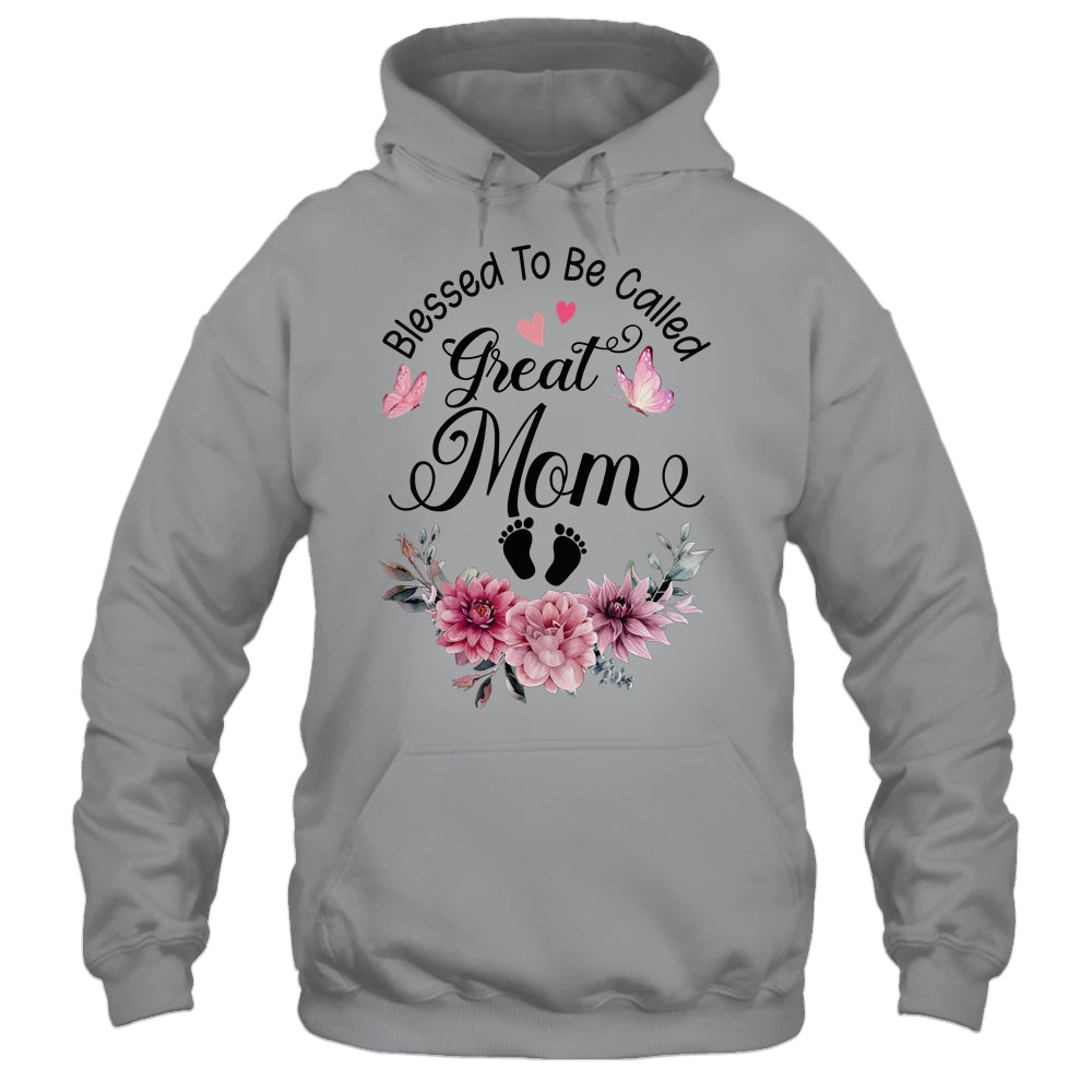 Blessed To Be Called Mom Floral Mom Mothers Day Shirt & Tank Top | teecentury