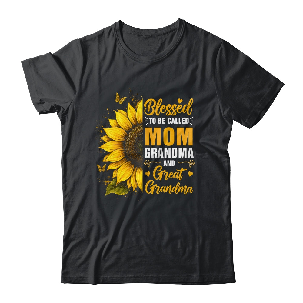 Blessed To Be Called Mom Grandma Great Grandma Mother's Day Women Shirt & Tank Top | teecentury
