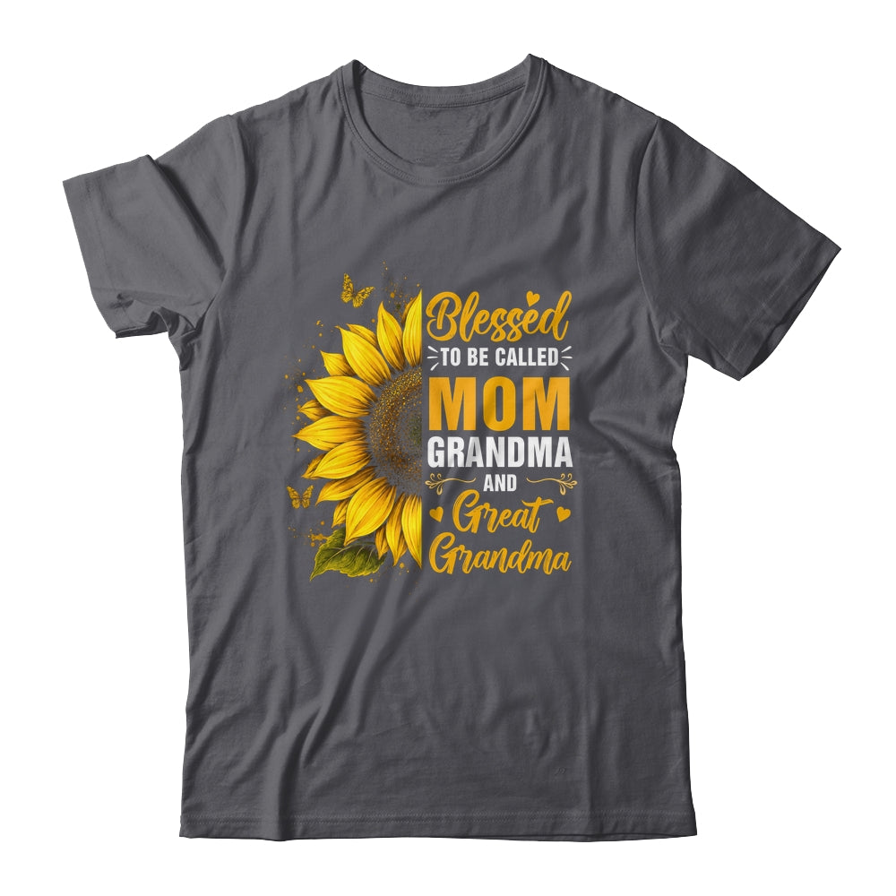 Blessed To Be Called Mom Grandma Great Grandma Mother's Day Women Shirt & Tank Top | teecentury