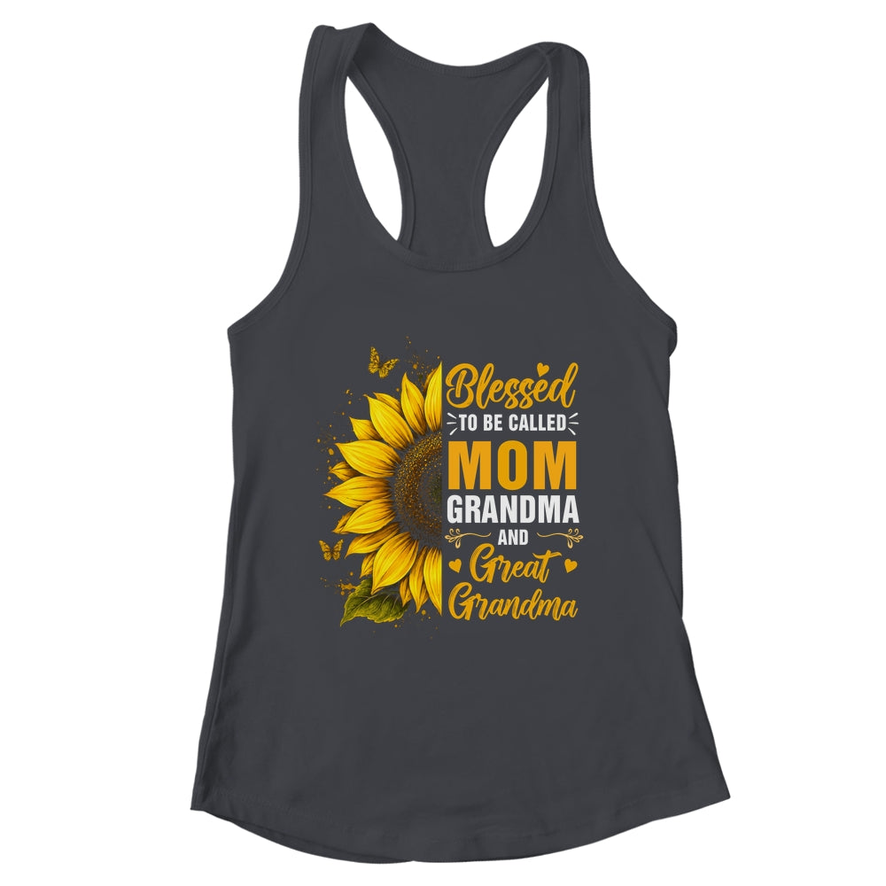 Blessed To Be Called Mom Grandma Great Grandma Mother's Day Women Shirt & Tank Top | teecentury