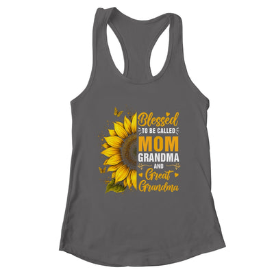 Blessed To Be Called Mom Grandma Great Grandma Mother's Day Women Shirt & Tank Top | teecentury