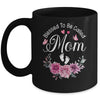 Blessed To Be Called Mom Women Floral Decor Mom Mug | teecentury