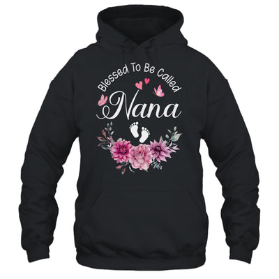 Blessed To Be Called Nana Women Floral Decor Nana Shirt & Tank Top | teecentury