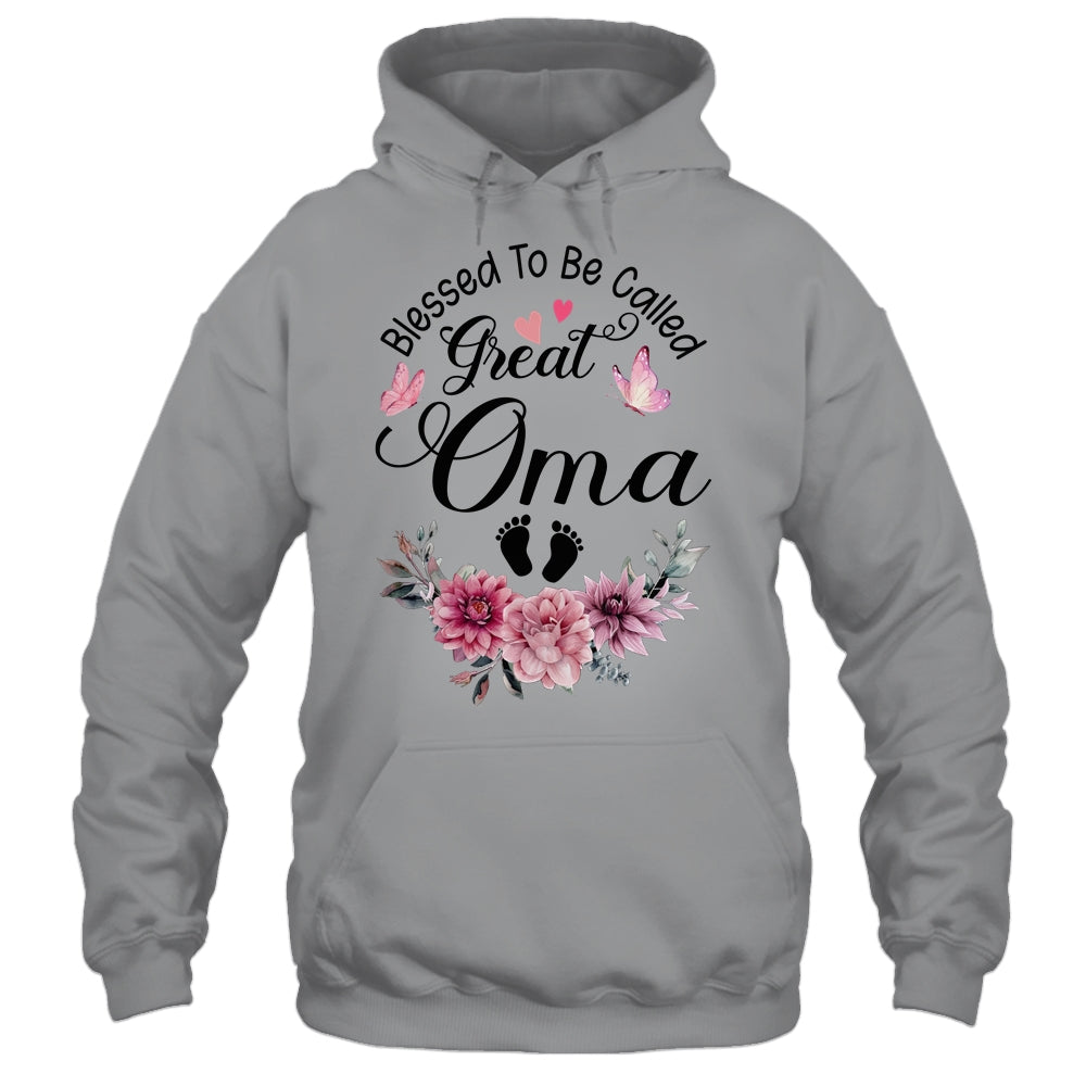Blessed To Be Called Oma Floral Oma Mothers Day Shirt & Tank Top | teecentury