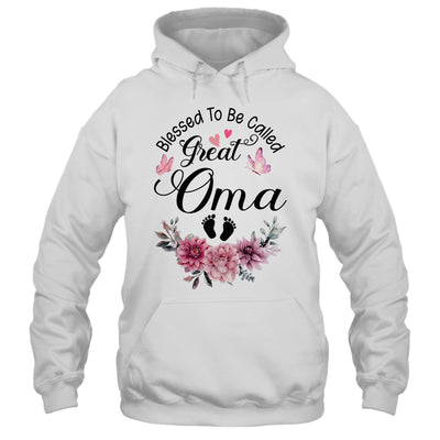 Blessed To Be Called Oma Floral Oma Mothers Day Shirt & Tank Top | teecentury