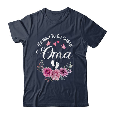 Blessed To Be Called Oma Women Floral Decor Oma Shirt & Tank Top | teecentury