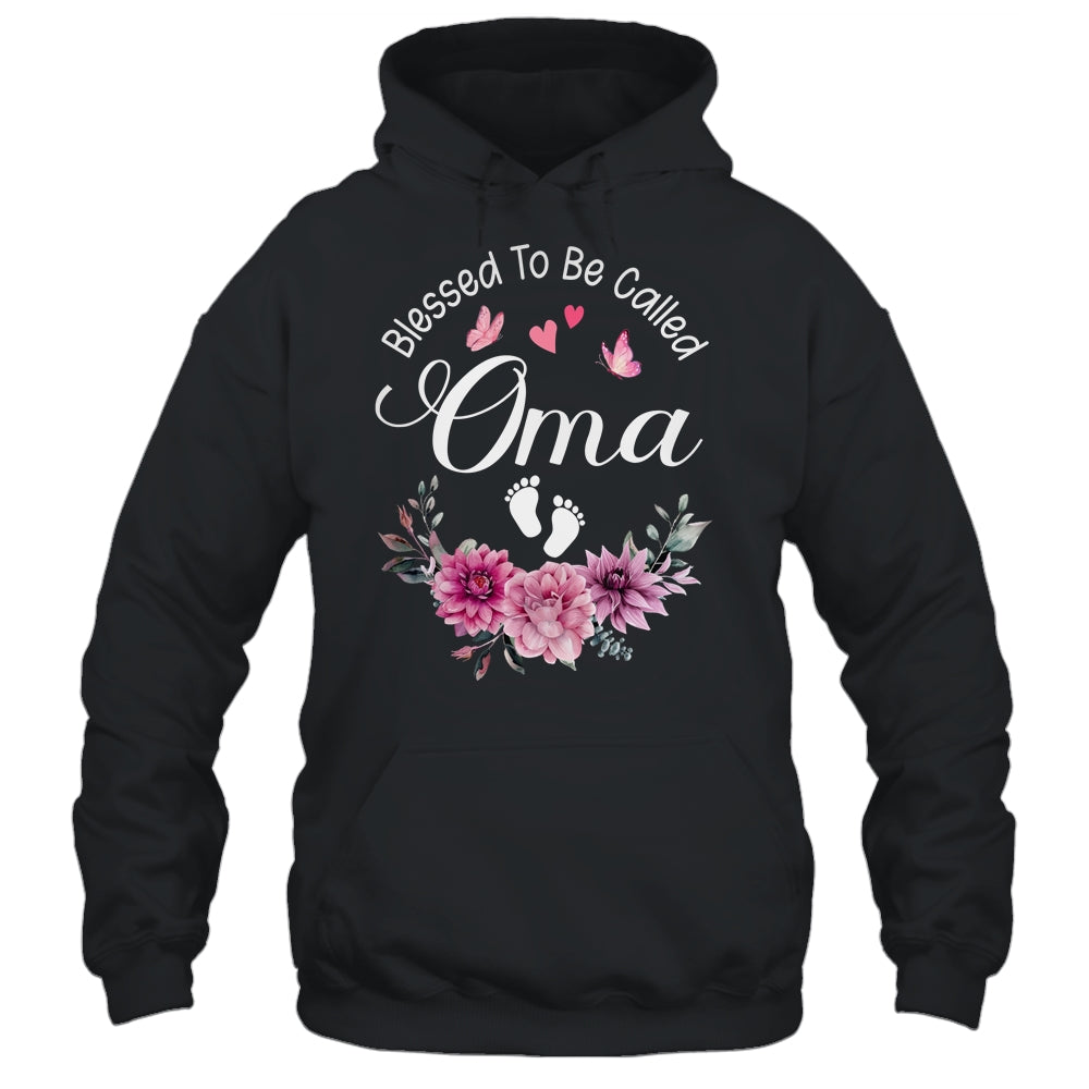 Blessed To Be Called Oma Women Floral Decor Oma Shirt & Tank Top | teecentury