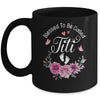 Blessed To Be Called Titi Women Floral Decor Titi Mug | teecentury