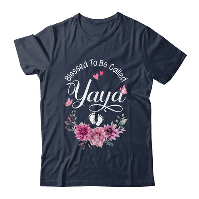 Blessed To Be Called Yaya Women Floral Decor Yaya Shirt & Tank Top | teecentury