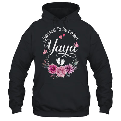 Blessed To Be Called Yaya Women Floral Decor Yaya Shirt & Tank Top | teecentury