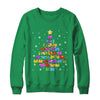 Block Brick Building Tree Christmas Xmas Master Builder Kids Shirt & Sweatshirt | teecentury