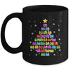 Block Brick Building Tree Christmas Xmas Master Builder Kids Mug | teecentury