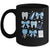 Blue Coquette Bow Cute Teeth Dentist Squad Dental Assistant Mug | teecentury