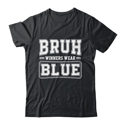 Blue Field Day Team Spirit Bruh Winners Wear Blue Shirt & Hoodie | teecentury