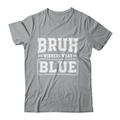 Blue Field Day Team Spirit Bruh Winners Wear Blue Shirt & Hoodie | teecentury