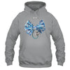 Blue Nurse Coquette Bow Stethoscope Nursing Medical Doctor Shirt & Tank Top | teecentury