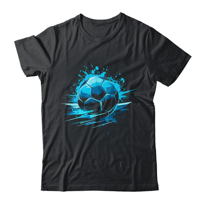 Blue Soccer Player Sport For Boys Mens Ball Soccer Girls Kids Shirt & Hoodie | teecentury