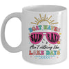 Boat Wave Sun Rays Ain't Nothing Like Lake Days Summer Mug | teecentury