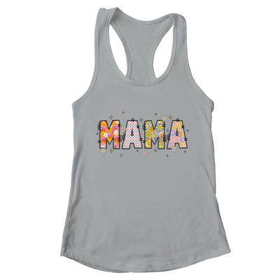 Boho Floral Mama Mothers Day Funny Mom Adjectives Abstract Shirt & Tank Top | teecentury