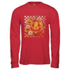 Boho Floral Pumpkin Halloween Thanksgiving Autumn Fall Shirt & Hoodie | teecentury