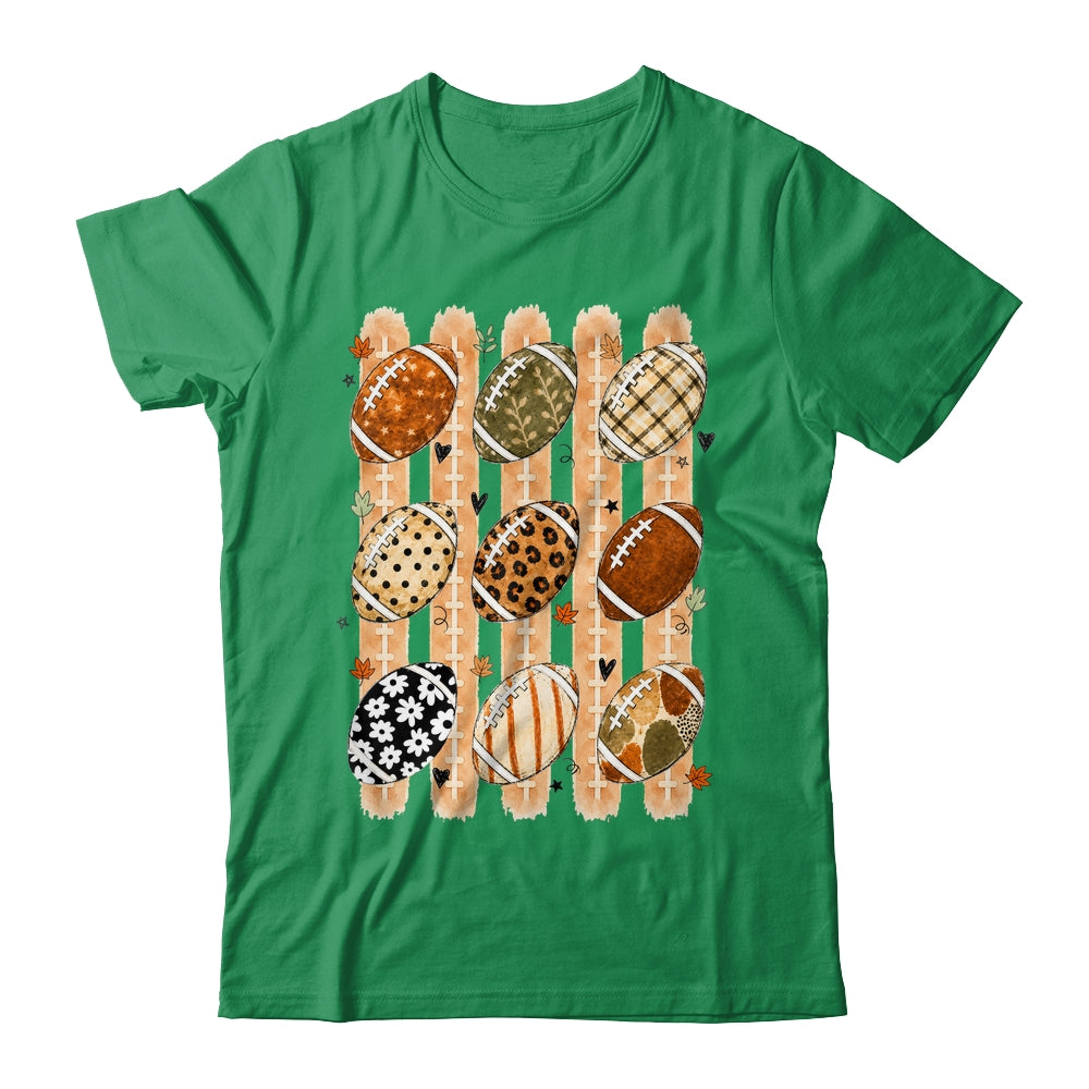 Boho Football Fall Preppy Pumpkin Cute Coquette Autumn Women Shirt & Sweatshirt | teecentury