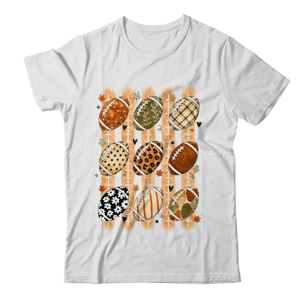 Boho Football Fall Preppy Pumpkin Cute Coquette Autumn Women Shirt & Sweatshirt | teecentury