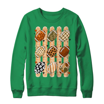 Boho Football Fall Preppy Pumpkin Cute Coquette Autumn Women Shirt & Sweatshirt | teecentury
