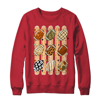 Boho Football Fall Preppy Pumpkin Cute Coquette Autumn Women Shirt & Sweatshirt | teecentury