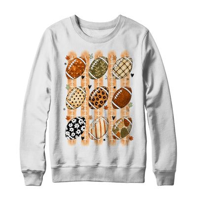 Boho Football Fall Preppy Pumpkin Cute Coquette Autumn Women Shirt & Sweatshirt | teecentury