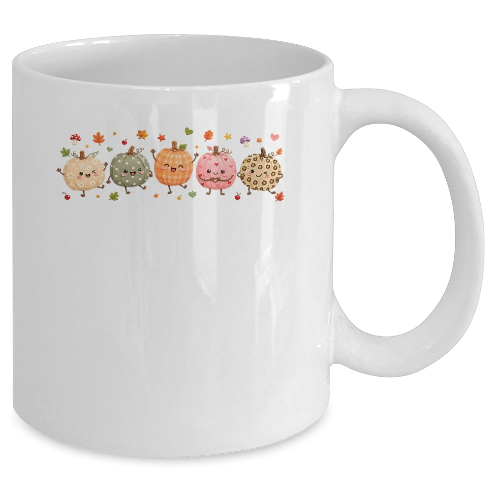Boho Pumpkin Doodle Cute Pumpkin Autumn Fall Halloween Mug | teecentury