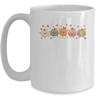 Boho Pumpkin Doodle Cute Pumpkin Autumn Fall Halloween Mug | teecentury