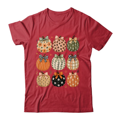 Boho Pumpkin Preppy Fall Cute Coquette Autumn Thanksgiving Shirt & Sweatshirt | teecentury