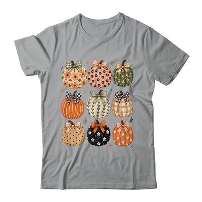 Boho Pumpkin Preppy Fall Cute Coquette Autumn Thanksgiving Shirt & Sweatshirt | teecentury