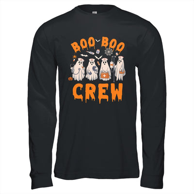 Boo Boo Crew Nurse Ghost Funny Halloween Costume Matching Shirt & Hoodie | teecentury